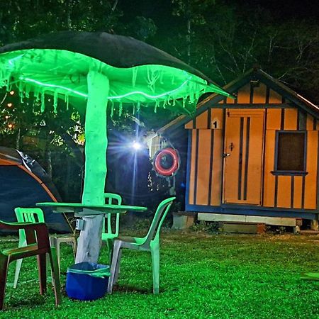 Pousada E Camping Do Clodo 일랴 두 멜 외부 사진