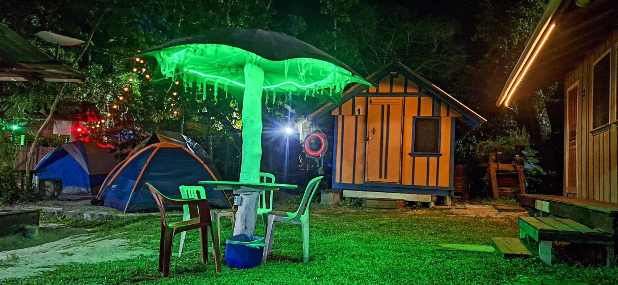 Pousada E Camping Do Clodo 일랴 두 멜 외부 사진